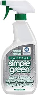Simple Green 19024 Crystal Industrial Cleaner/Degreaser, 24oz Bottle