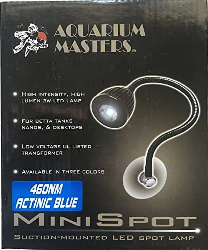 Aquarium Masters Actinic Blue Mini Spot Lamp 2 pack