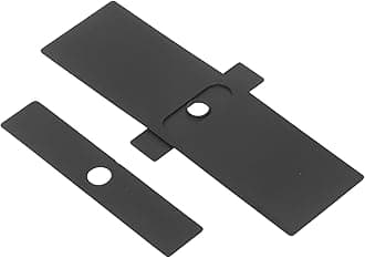 Car Shift Panel Dust Cover, 2PCs Shift Lever Panel Trim Strip 8015A066 Replacement for Pajero V93 V80 V87 V97 Gear knob/shift accessories