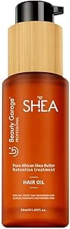 Beauty Garage Pure African Shea Butter Retention Treatment Hair Oil 50ml