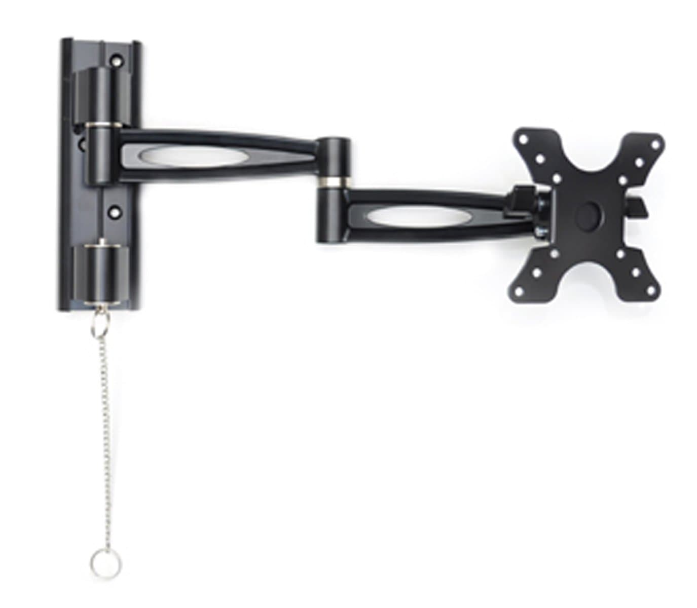 403L Locking TV Wall Mount with 16.5 arm, Articulating -- Great for Mounting TVs in RVs Campers Trucks Boats, Fits TVs up to 37" and VESA Patterns up to 100x100 (Black)