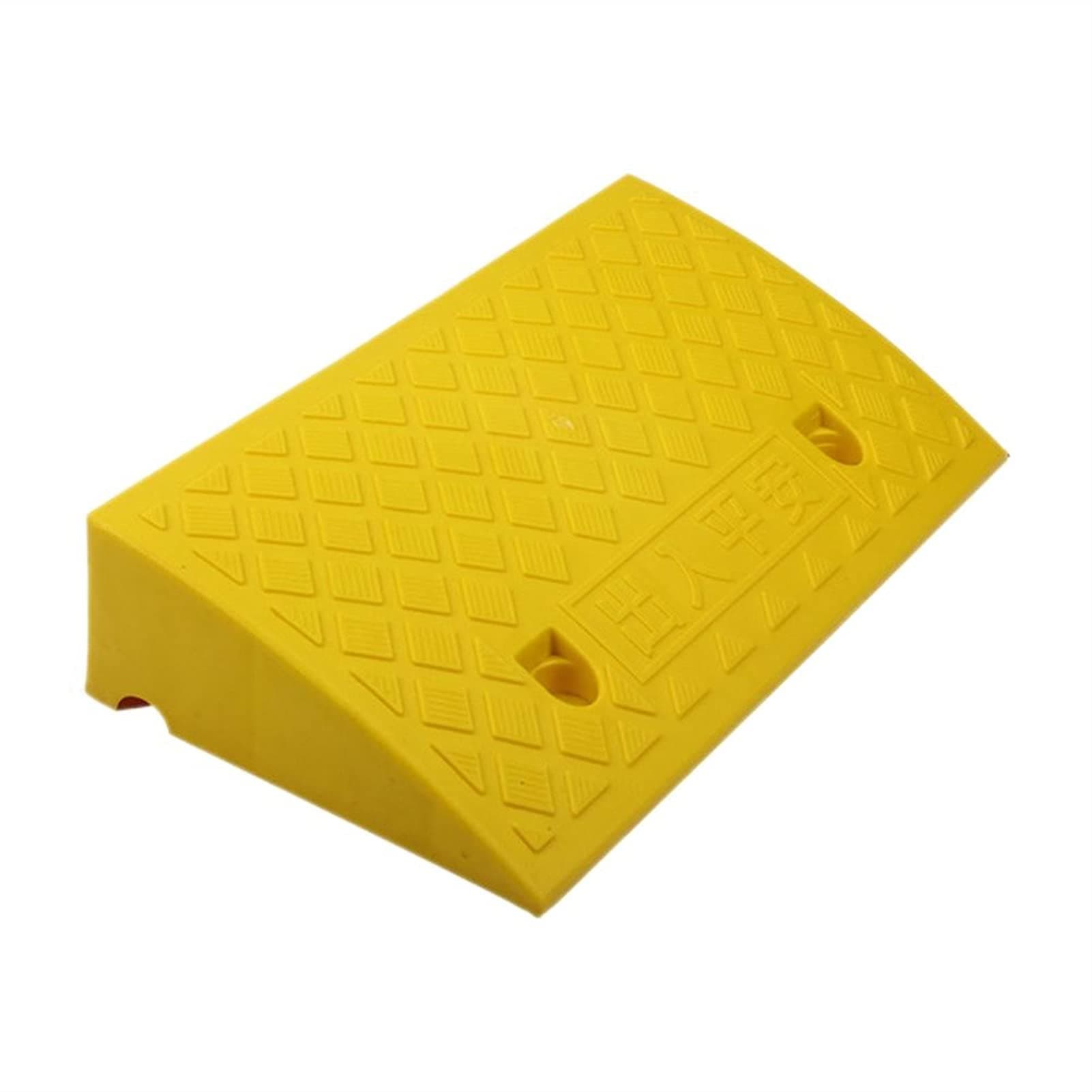 Grade Loading Dock Rubber Curb Ramp Curb Ramp Portable Lightweight Threshold Ramp Plastic Curb Ramps Set for Driveway Loading Dock Sidewalk Car Truck Scooter Bike Motorcycle Wheelchair Mobility