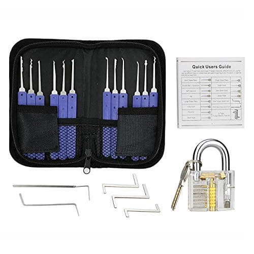 WEMINC 17Pcs Stainless Steel Lock Set with Lock(User Guide)