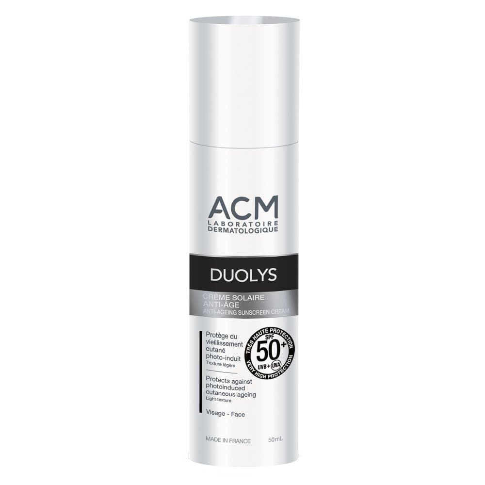 Anti-aging sunscreen SPF 50+ Duolys, 50 ml, Acm