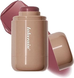 Cream Blush stick, Natural-Looking Matte Finish Makeup Blush stick, Hydrating Long Lasting Lightweight Blendable Blush for cheeks (#6 Bronze Glow, 1 PC)