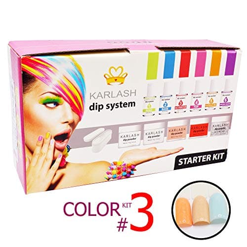 Karlash Dip System Dipping Powder Starter Kit - Color Kit #3