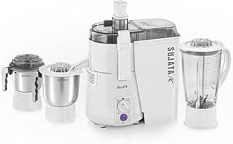 Sujata Powermatic Maxima 900 Watts All-In-One Juicer Mixer Grinder | 22000 Rotations Per Min | 90 Minutes Continuous Running | 3 Versatile Jars 1750 Ml 1000 Ml And 400 Ml, White