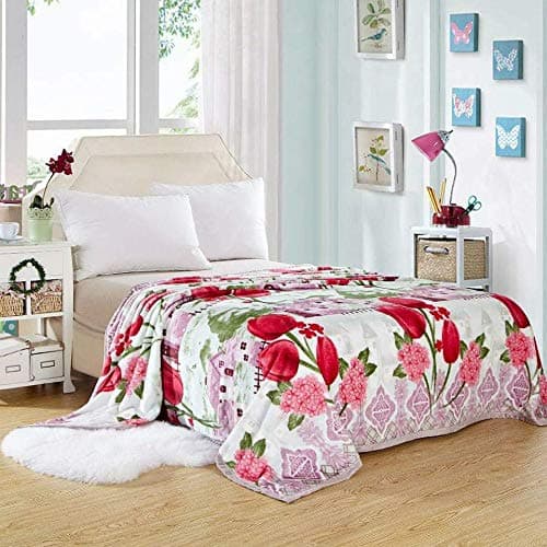 Smooth Blanket Double Bed Size 230 cm x 250cm All Season Blanket (Pack of 1)
