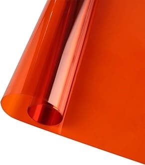 Halloween Transparent Film, Decorative Window Film Window Tint Film Colored Window Film Adhesive Vinyl Sun Blocking Heat Control Film for Christmas School Home Decoration