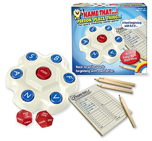 Name That.! Person, Place, Thing.! Dice Game