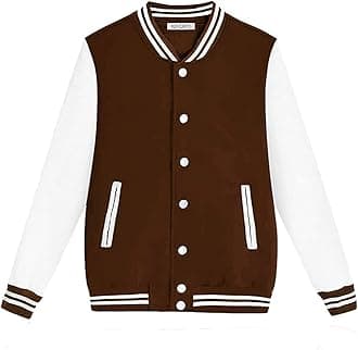 Koverify Solid unisex Varsity Jacket For men and Women/Baseball Jacket/University Jacket