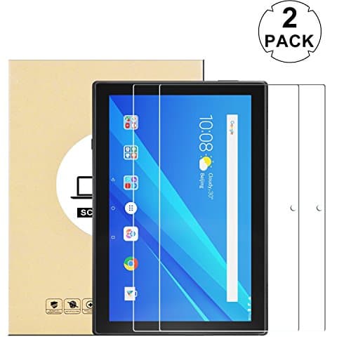 KTTWO (2 PACK) Lenovo Tab 4 10 Screen Protector Glass, 9H Hardness Tempered Glass Anti-Scratch Bubble-Free Screen Protector for Lenovo Tab 4 10 10.1" Tablet