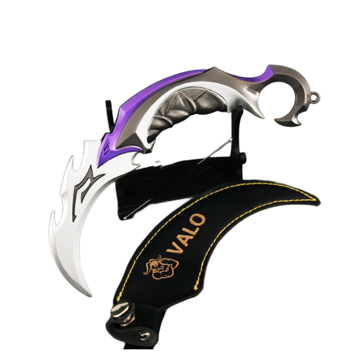 CKHOF Valorant Karambit Knife Model Gift points Peripheral Set Valorant Claw Knife Model