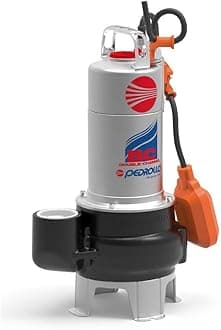 Double Channel Submersible Pump Sewage Water BCm 10/50-N 5M 1Hp 240V Pedrollo