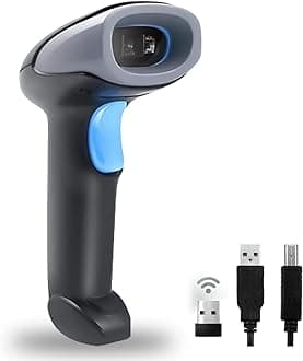 Barcode Scanner & Label Printer (Wireless Barcode Scanner)