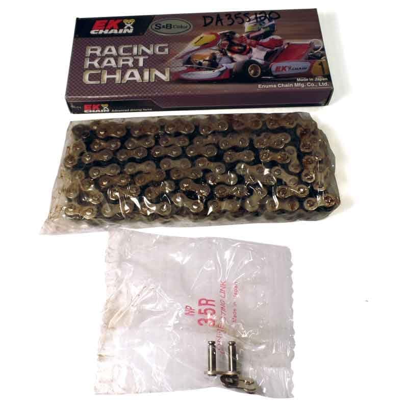 EK Silver Pro Kart Chain - #35-45''