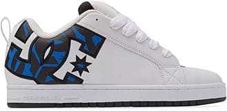 DCMen's Court Graffik Skate Shoe, White, 7.5
