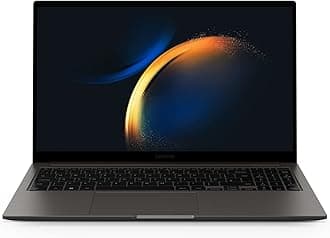Samsung Galaxy Book3 Wi-Fi Laptop 15 Inch, 13th gen Intel Core i3 Processor, 8GB RAM, 256GB Storage, Graphite - Official