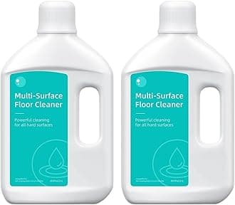 Floor Cleaning Solution, 2-Pack, 1000mL/33.8 fl oz, Compatible with Dreame X50 Ultra/X40 Ultra/L40 Ultra/L10s Ultra/L20 Ultra/L30 Ultra/D10 Plus Robot Vacuum Floor Cleaner Liquid Refill