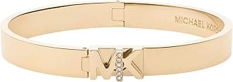 Michael Kors Womens Logo Gold-Tone Bracelet (Model: MKJX5037710)