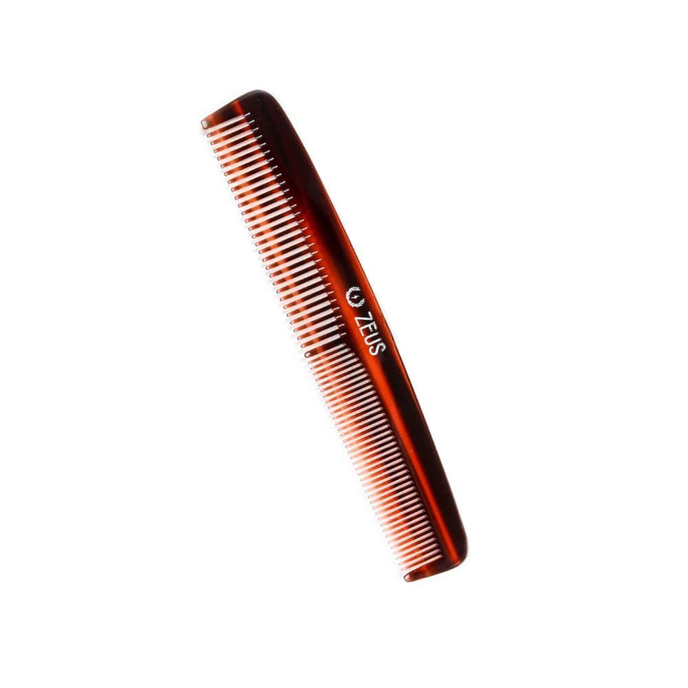 ZEUS Handmade Saw Cut Beard Comb for Men, V11