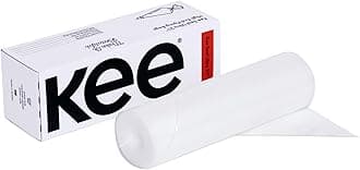 Kee Seel Ultra Disposable Pastry Bags, Piping Bag with Textured Non Slip Outer Surface, Smooth-Flow Interior, Easy Tear Perforation, Convenient Dispenser Box, 21-Inch, Clear - 72 Pack