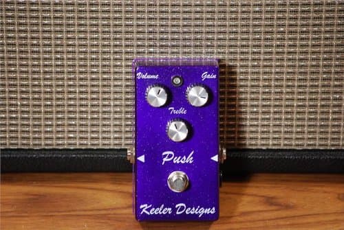Keeler Designs Push Guitar Effects Pedal