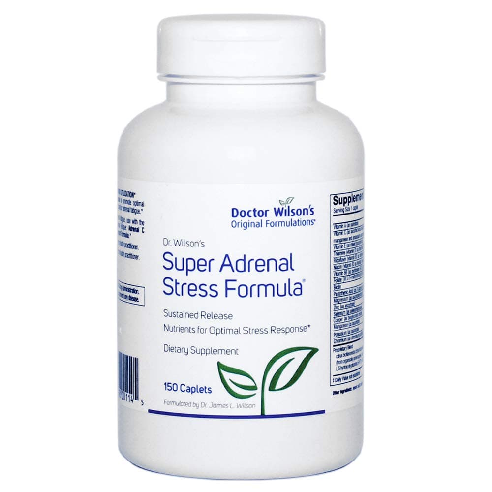 Super Adrenal Stress Formula 150 caplets Adrenal, HPA Axis, Fatigue, and Energy Support