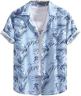 Leriya Fashion Regular Fit Shirt for Men || Rayon Tropical Printed Shirts for Men