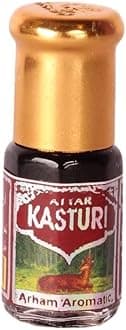 Arham Aromatic Kasturi Attar | Floral Musk Attar | Long Lasting & Alcohol Free | 3 Ml