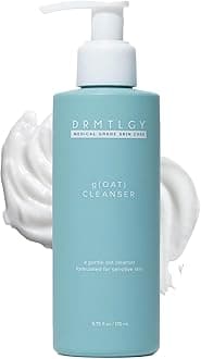 gOAT Cleanser - Lightweight, Moisturizing Face Wash For Sensitive Skin, Oat + Hyaluronic Acid + Aloe Extract, Hydrating Gentle Facial Cleansing Milk For All SkinTypes, Fragrance Free, 5.75 oz