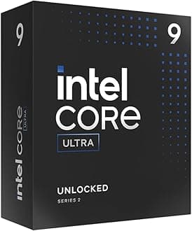 Core Ultra 9 Desktop Processor 285K - 24 cores (8 P-cores + 16 E-cores) up to 5.7 GHz