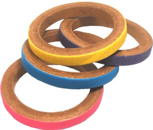 Bird Creations 3-Inch Donuts Bird Toy, 6-Pack