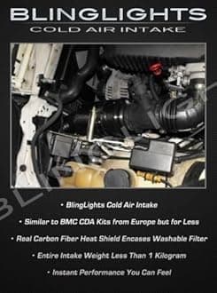 Brand Cold Air Intake Kit Compatible for BMW E30 E32 E34 E36 E46 318i 325i M3