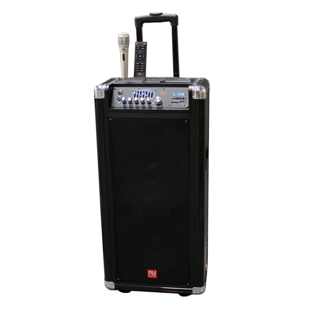 Nutek TS20210B Portable Sound System, Black