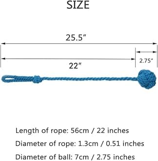 Melaluxe 2 Pack Curtain Tiebacks - Heavy Duty Curtain Rope Tieback, Handmade Rural Decorative Curtain Holdbacks (Navy Blue)