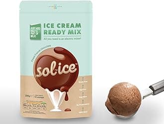 Sol-ice Dairy Ice Cream Mix Powder | Chocolate 200g | Whip with Just a Mixer or Machine | Makes approx. 8-10 Scoops