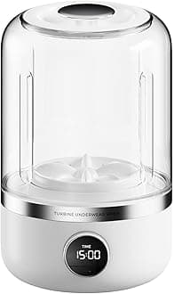 Mini portable washing machine, 1.2L small washing machine, can be used for underwear, socks, saliva towels, suitable for apartments, hotels, and travel.(5.1 * 8.3in)