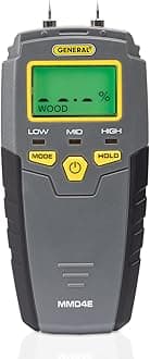 General Tools & Instruments MMD4E Pin-Type Lcd Moisture Meter