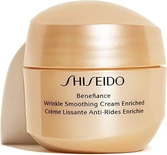 ShiseidoBenefiance Wrinkle Smoothing Cream Enriched - Anti-Aging Moisturizer for Dry to Very Dry Skin - Visibly Corrects Wrinkles & Intensely Hydrates - Non-Comedogenic