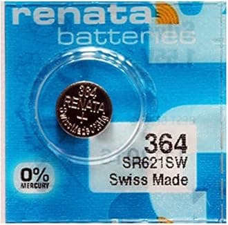 Best Price Square Renata Watch Battery 364 (Sr621Sw) x5 Batteries