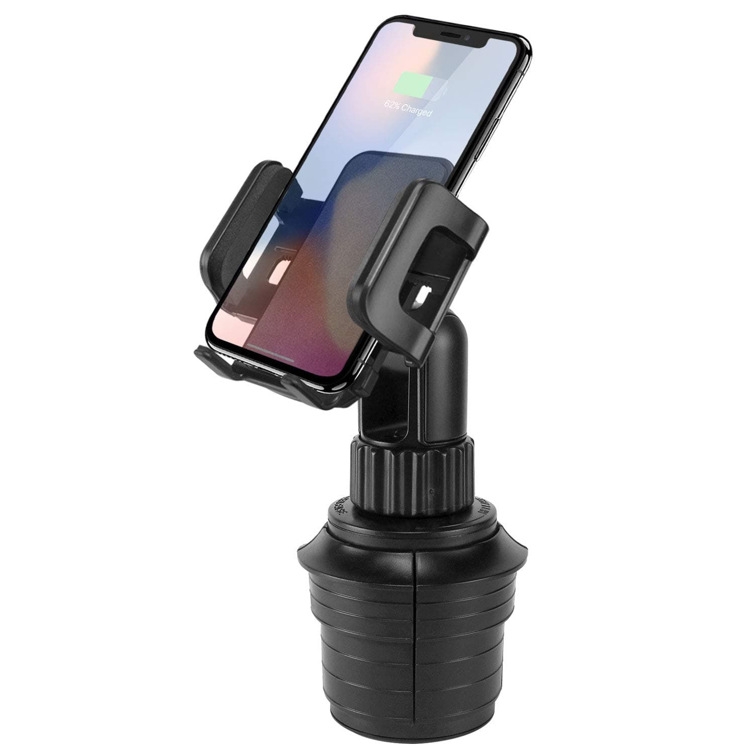 Cellet Cup Holder Phone Mount, Hands Free Cradle for All Smartphones and Apple iPhone 13 Pro Max mini (Short Neck)