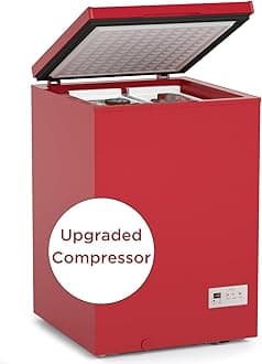 Northair Low temperature Chest Freezer - 3.5 Cu Ft with 2 Removable Baskets - Reach In Freezer Chest - 14℉ to -40℉