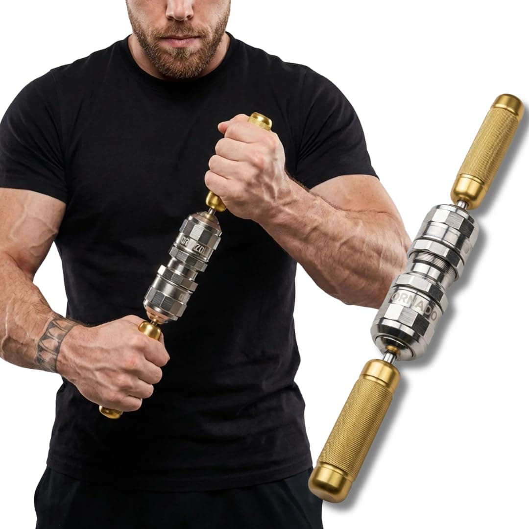 Tornado – The Absolute 3D Arm Builder | Upper Body Exercise Equipment for Chest, Shoulders, Forearms, Biceps, and Arm Strengthening | Training Equipment for Hands, Wrists, and Forearms