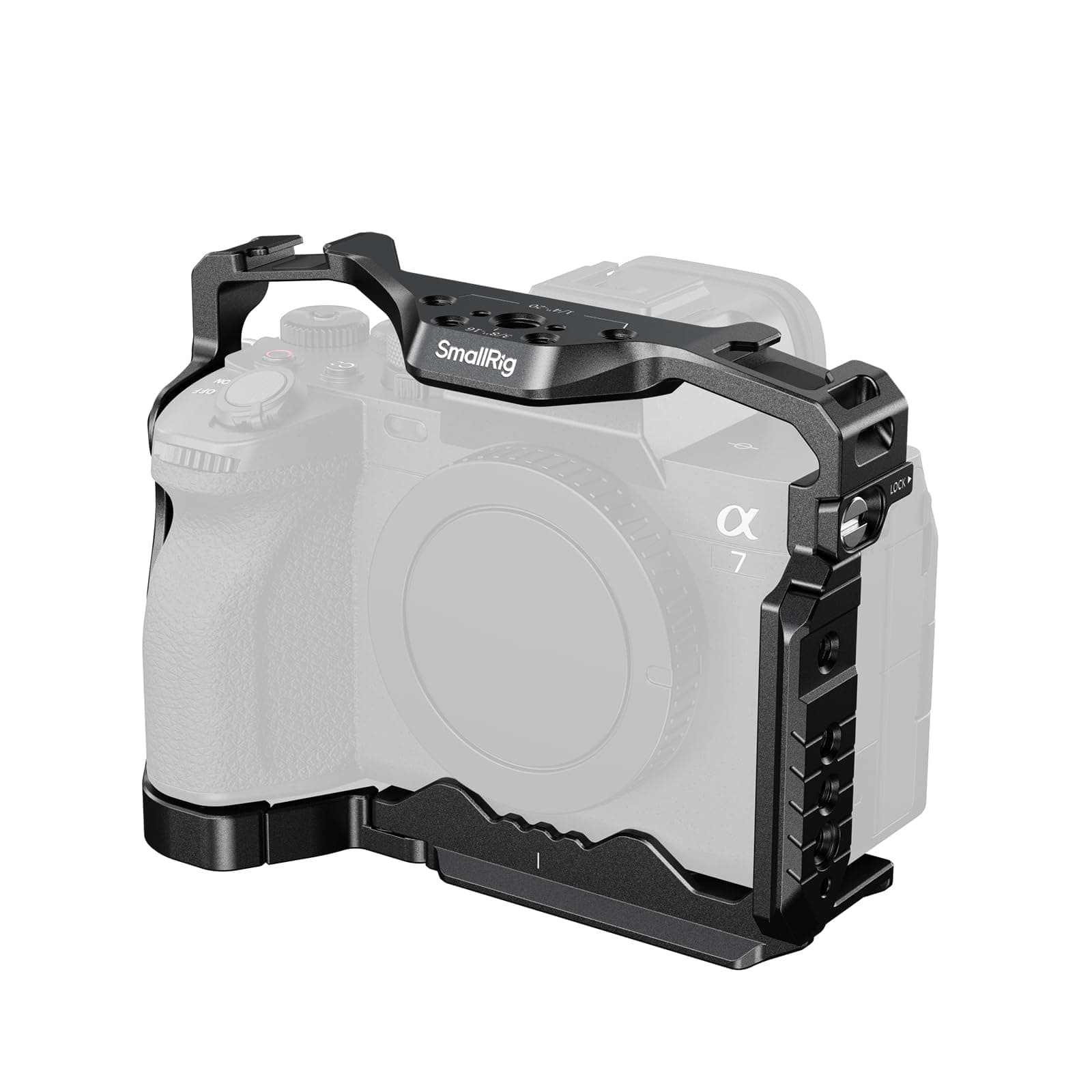 SmallRig A7 IV/A7R IV/A7 S III/A 1 Cage for Sony Alpha 7 IV/Alpha 7 S III/Alpha 1/Alpha 7R IV - 3667