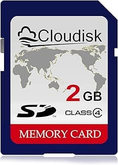SD Card 2GB Class 4 Flash Memory Card 2G SLC Stanard Secure Digital Cards (2 GB)