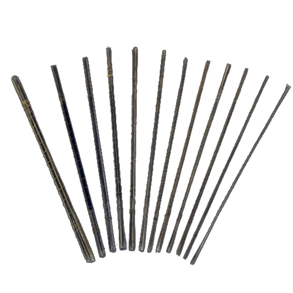 Genuine SWISS Pike Saw Sampler Pack 12 size set 6/0, 5/0, 4/0, 3/0, 2/0, 0, 1, 2, 3, 4, 5, 6