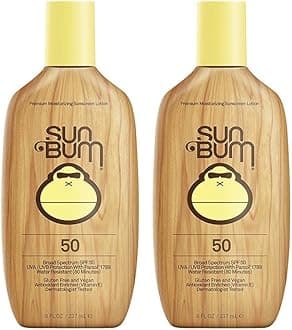 Sun Bum Moisturizing Sunscreen Lotion, SPF 50 (2 Pack)