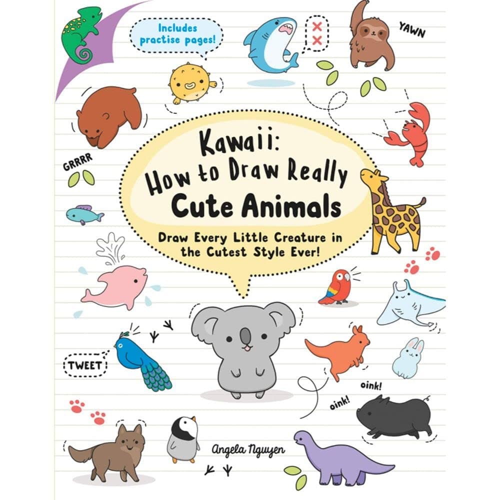 Kawaii How To Draw Really Cute Animals