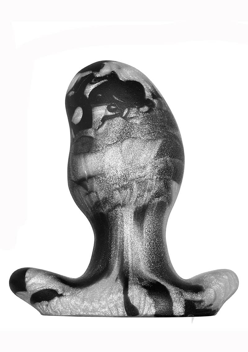 Oxballs Ergo buttplug Platinum Swirl Black Large